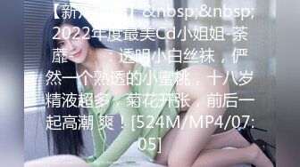 【新片速遞】&nbsp;&nbsp;2022年度最美Cd小姐姐-荼蘼- ❤️：透明小白丝袜，俨然一个熟透的小蜜桃，十八岁精液超多，菊花开张，前后一起高潮 爽！[524M/MP4/07:05]