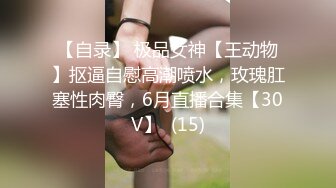 【自录】 极品女神【王动物】抠逼自慰高潮喷水，玫瑰肛塞性肉臀，6月直播合集【30V】  (15)