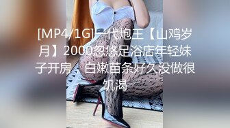 [MP4/1G]一代炮王【山鸡岁月】2000忽悠足浴店年轻妹子开房，白嫩苗条好久没做很饥渴