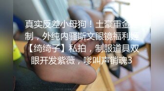 真实反差小母狗！土豪重金定制，外纯内骚斯文眼镜福利姬【绮绮子】私拍，制服道具双眼开发紫薇，嗲叫声销魂3