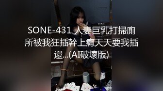 SONE-431 人妻巨乳打掃廁所被我狂插幹上癮天天要我插還...(AI破壞版)