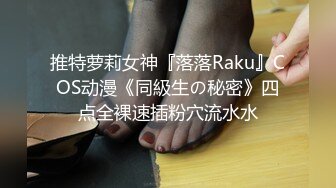 推特萝莉女神『落落Raku』COS动漫《同級生の秘密》四点全裸速插粉穴流水水