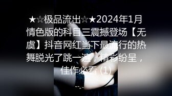 ★☆极品流出☆★2024年1月情色版的科目三震撼登场【无虞】抖音网红当下最流行的热舞脱光了跳一遍，精彩纷呈，佳作必看 (1)