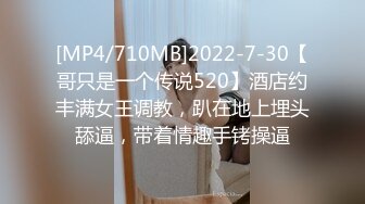 [MP4/710MB]2022-7-30【哥只是一个传说520】酒店约丰满女王调教，趴在地上埋头舔逼，带着情趣手铐操逼