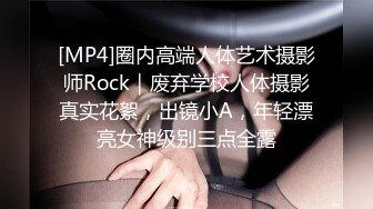 [MP4]圈内高端人体艺术摄影师Rock｜废弃学校人体摄影真实花絮，出镜小A，年轻漂亮女神级别三点全露